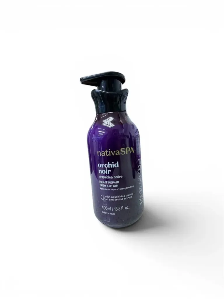 Body Lotion corporal Nativa Spa Orchid noir